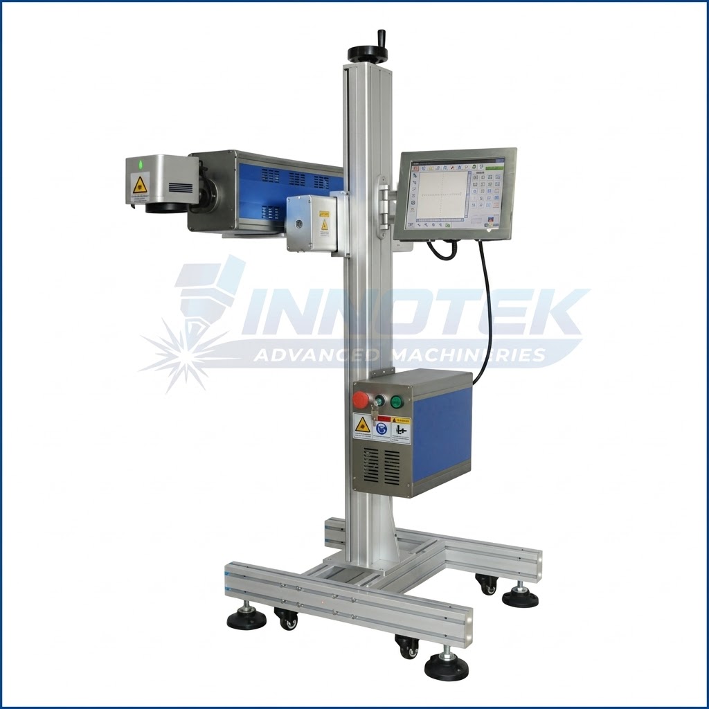 High-Performance  CO2 Laser Marking Machine Manufacturers in Pune, Maharashtra by Innotek Advanced Machineries